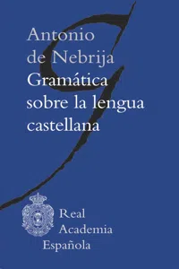 Gramática sobre la lengua castellana_cover