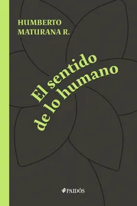 El sentido de lo humano_cover