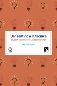 Dar sentido a la técnica_cover