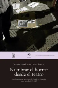 Nombrar el horror desde el teatro_cover