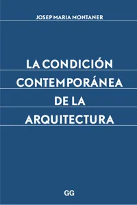 La condición contemporánea de la arquitectura_cover