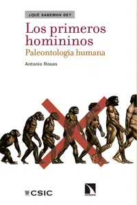 Los primeros homininos. Paleontología humana_cover