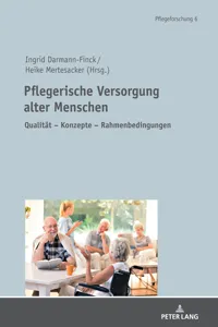 Pflegerische Versorgung alter Menschen_cover