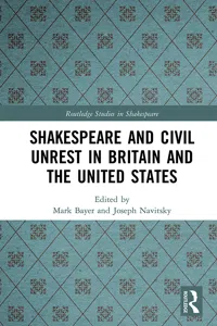 Shakespeare and Civil Unrest in Britain and the United States_cover