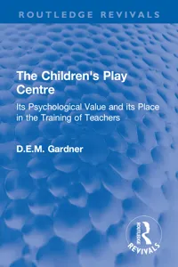 The Children's Play Centre_cover