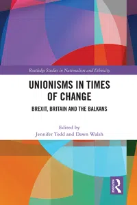 Unionisms in Times of Change_cover