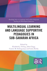 Multilingual Learning and Language Supportive Pedagogies in Sub-Saharan Africa_cover