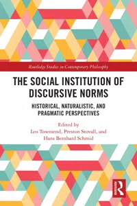 The Social Institution of Discursive Norms_cover