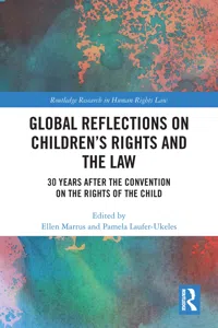 Global Reflections on Children's Rights and the Law_cover