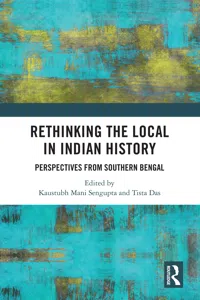 Rethinking the Local in Indian History_cover