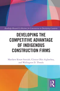 Developing the Competitive Advantage of Indigenous Construction Firms_cover