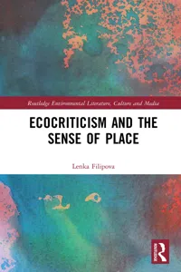 Ecocriticism and the Sense of Place_cover