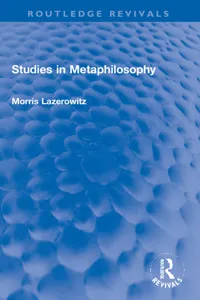 Studies in Metaphilosophy_cover