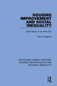 Housing Improvement and Social Inequality_cover