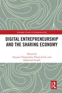 Digital Entrepreneurship and the Sharing Economy_cover