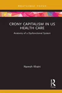 Crony Capitalism in US Health Care_cover