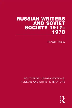 Russian Writers and Soviet Society 1917–1978