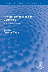 Private Schools in Ten Countries_cover