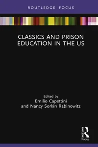 Classics and Prison Education in the US_cover