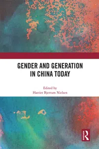 Gender and Generation in China Today_cover