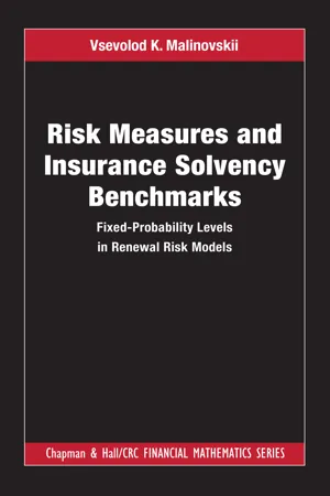 Risk Measures and Insurance Solvency Benchmarks