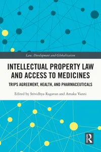 Intellectual Property Law and Access to Medicines_cover