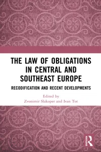 The Law of Obligations in Central and Southeast Europe_cover