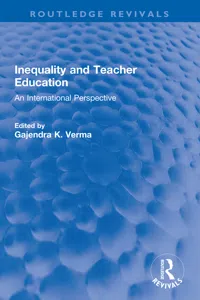 Inequality and Teacher Education_cover