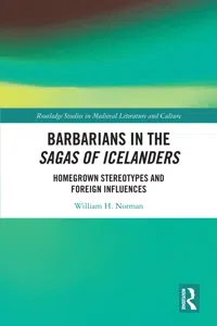 Barbarians in the Sagas of Icelanders_cover