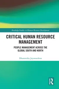 Critical Human Resource Management_cover