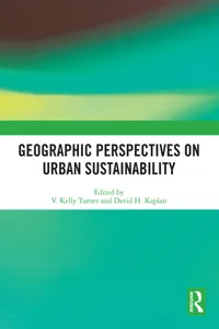 Geographic Perspectives on Urban Sustainability_cover