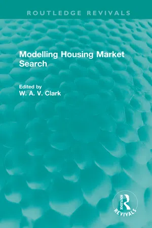 Modelling Housing Market Search