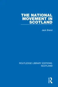 The National Movement in Scotland_cover