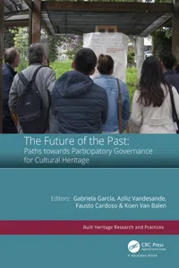 The Future of the Past: Paths towards Participatory Governance for Cultural Heritage_cover