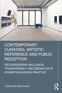Contemporary Curating, Artistic Reference and Public Reception_cover