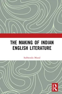 The Making of Indian English Literature_cover