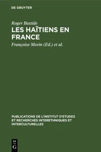 Les Haïtiens en France_cover