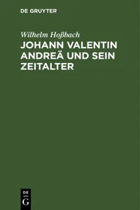 Johann Valentin Andreä und sein Zeitalter_cover