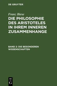 Die besonderen Wissenschaften_cover