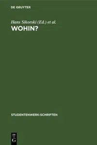 Wohin?_cover