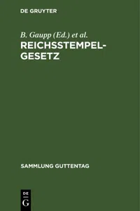 Reichsstempelgesetz_cover