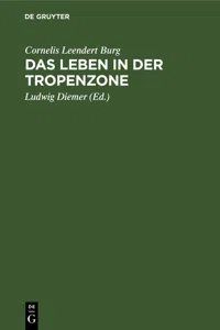 Das Leben in der Tropenzone_cover