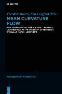 Mean Curvature Flow_cover
