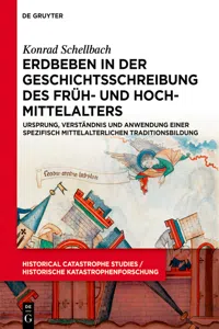 Erdbeben in der Geschichtsschreibung des Früh- und Hochmittelalters_cover