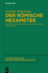 Der römische Hexameter_cover