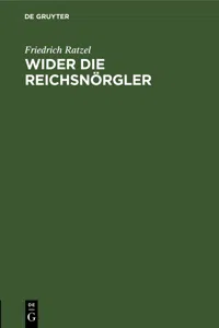 Wider die Reichsnörgler_cover