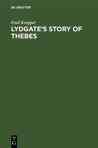 Lydgate's Story of Thebes_cover