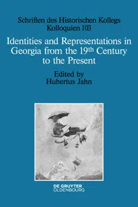 Identities and Representations in Georgia from the 19th Century to the Present_cover