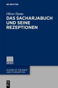 Das Sacharjabuch und seine Rezeptionen_cover