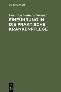 Einführung in die praktische Krankenpflege_cover